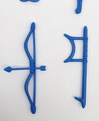 TMNT 1994 Shogun Splinter Original Accessory Lot Bow Axe Knife Arrow Belt 1994