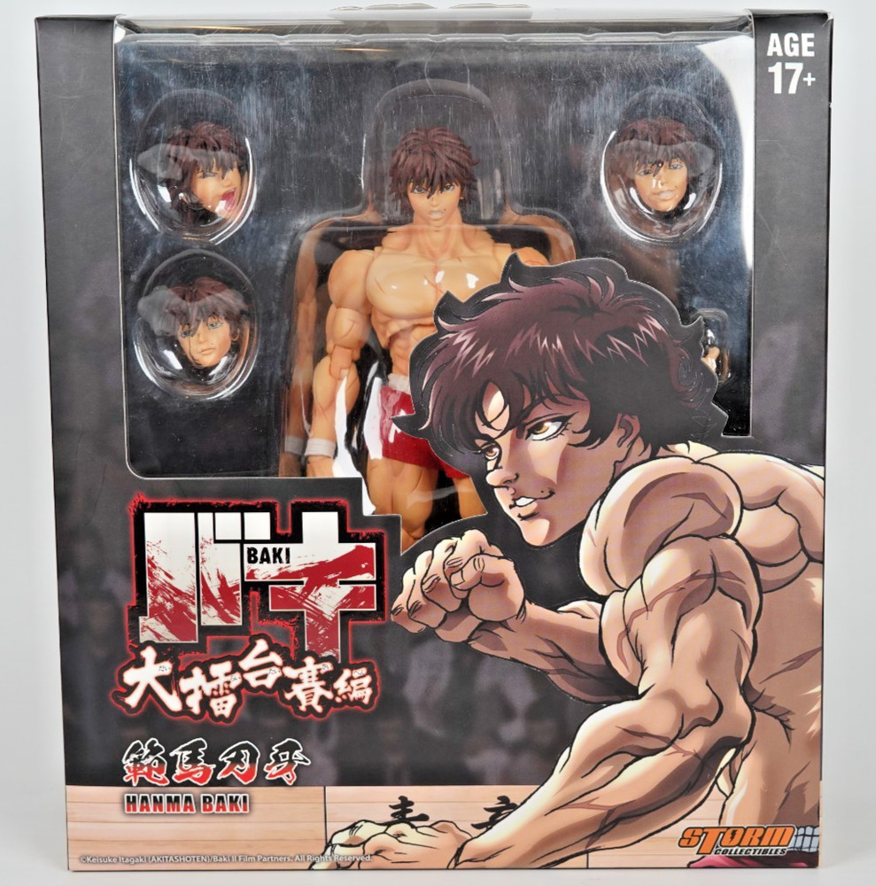 Storm Collectibles Baki Hanma Action Figure Red Trunks Version