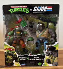 Playmates TMNT x G.I.JOE: Roadblock x Raph vs Buzzer x Rocksteady 2026 | Walmart