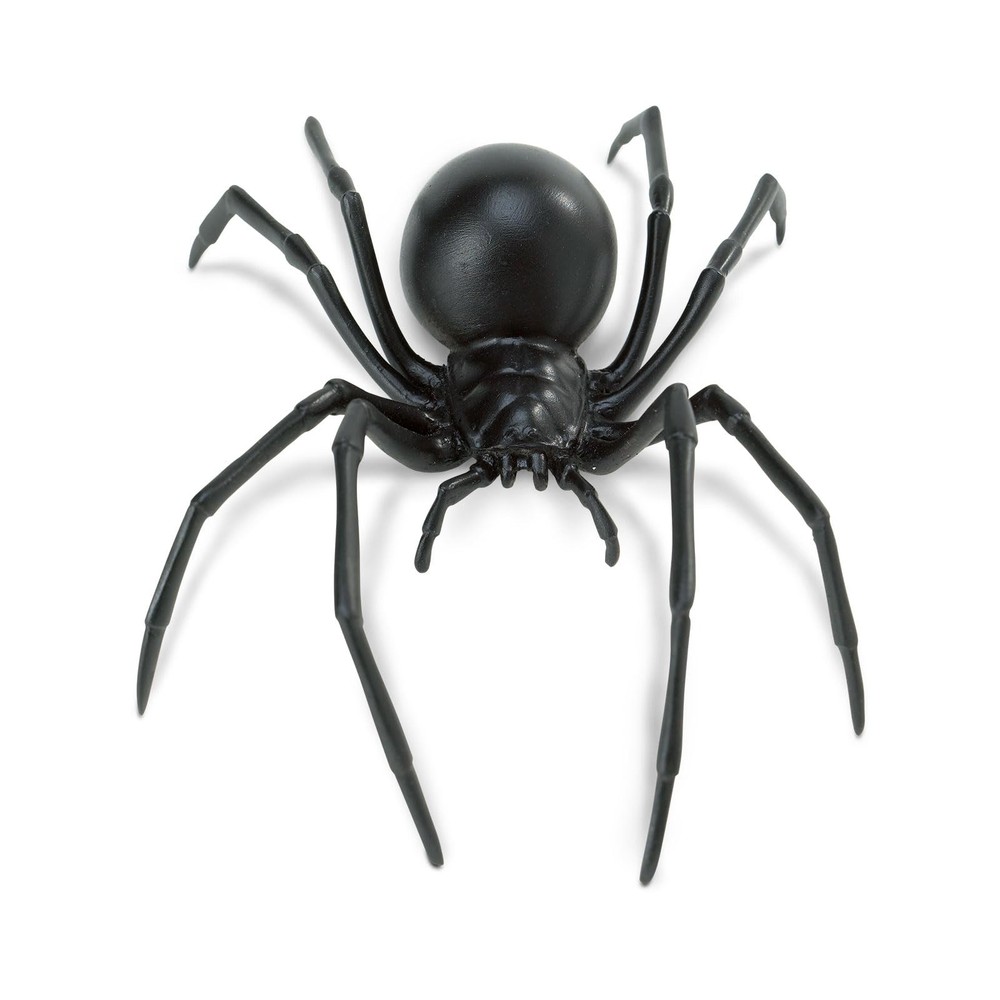 Safari Ltd. Black Widow Spider Figurine – Realistic 6.5″ Arachnid Figure – Ed…