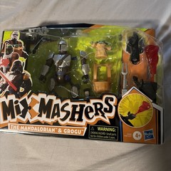 MixMashers Star Wars Customizable 5″ Action Figure Mandalorine & Grogu 4+
