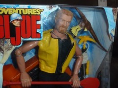 THE ADVENTURES OF G.I. JOE 1995 CHALLENGE AT HAWK RIVER 12 INCH RED FUZZHEAD