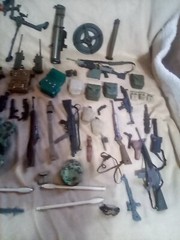 GI Joe Accessories 43 PC Lot MOST FOR 12 INCH GI JOE’S 2000-2009