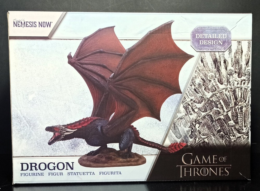 NEMESIS NOW GAME OF THRONES DROGON DRAGON STATUE 26cm MIB