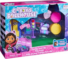 Gabby S Dollhouse Carlita Purr Ific Play Room with Carlita Toy Car Accessories