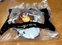 BRAND NEW McDonald’s MARIO KART Happy Meal Toy DONKEY KONG + Stickers