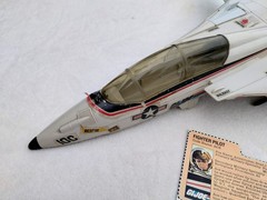 1983 Gi Joe Sky Striker ARAH – Incomplete- Missing Parts- Ace File Card