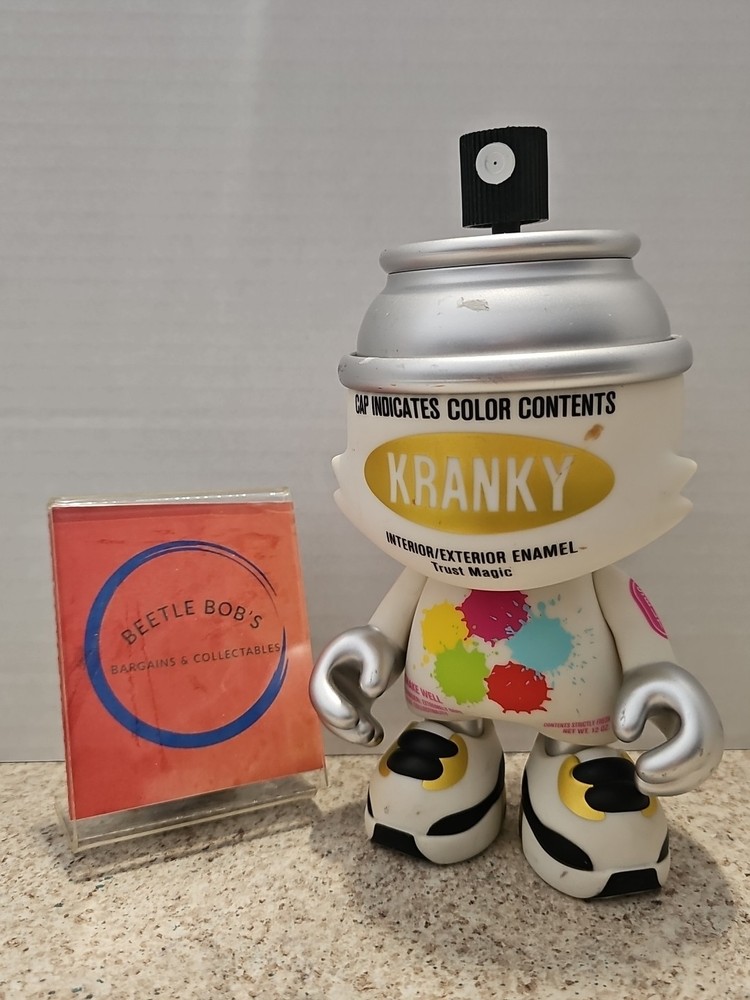 Superplastic Sket One Gold SuperKranky 8″ Art Figure *LOOSE NO BOX MISSING CAP*