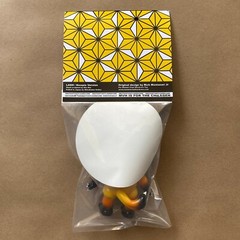 Mutant Vinyl Hardcore Kewpie Lash Yellow Jacket Sofubi Designer Toy Kaiju Mvh