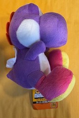 Super Mario Bros Yoshi Plush 6″ Purple with RARE Pink & Yellow Feet Ships FREE
