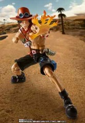 Bandai One Piece S.H.Figuarts Portgas D. Ace Fire Fist Action Figure SHF Toy New