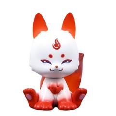 Qualia Gashapon Rainbow Nine Tail Fox Figure Surprise Blind Box Capsule Toy