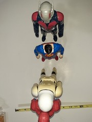 Lot of 4 Hasbro Mattel Action Figures Superhero 9.5-12″ Inch Marvel-DC Comics