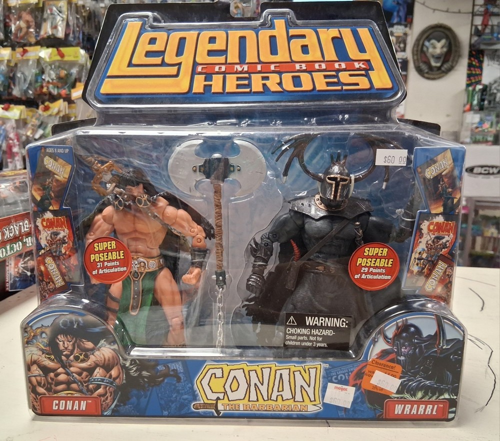 Conan The Barbarian Wrarrl the Devourer Legendary Comic Book Heroes Unopened