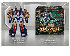 Miniforce Dinoid Warrior DINO COMMANDER Robot Trailer Truck Toy 2025 K-TOY