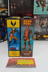 MEDICOM TOY MAFEX No.096 WOLVERINE & No.082 DEADPOOL GURIHIRU Ver. Figures Set