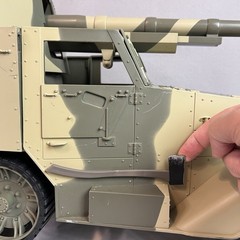 GI Joe Hasbro M3 Tank Destroyer, WWII Half-Track Vehicle 1:6 Scale, 12” 2001 BBI