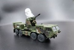 1/72 U.S HEMTT A4 Tank Mobile Dense Array NATO Tricolor Finished Model 3D Print