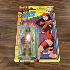 Marvel Legends Retro 3.75” Lot Of 3 Daredevil Elektra Bullseye Marvel Comics