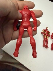Marvel Iron Man Action Figures Lot of 3 Hasbro 2013/2023 Red Gold 4” Toys