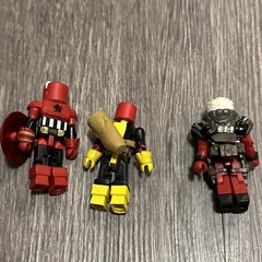 Minimates Marvel Deadpool Lot Of 3 With Accessories Look
