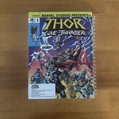 Marvel Studios Thor: Love and Thunder 80-Page Hardcover Spiral Journal