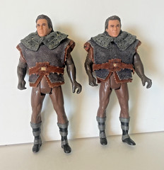 1991 “Prince of Thieves” Long Bow Robin Hood Kenner 5″ Action Figures Lot of 2
