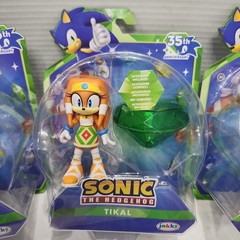 Jakks Pacific Sonic 35th Anniversary TIKAL CHAOS And Silver Action Figures Set