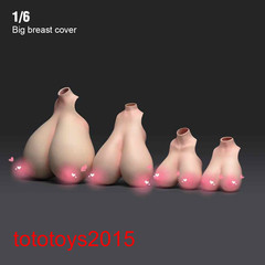 1/6 Sexy Female Big Bust Breast Cover Model For 12”Action Figure Body Doll Toy