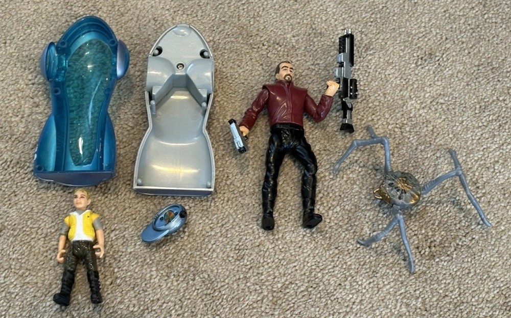 LOT Trendmasters Lost In Space Sabotage Dr. Smith and Will R. Action Figures