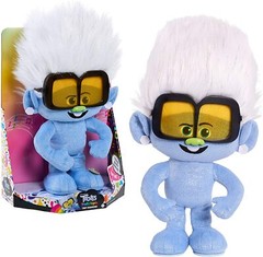 DreamWorks TrollsTopia Tiny Diamond Dancer, Lights and Sounds Musical Plush, by