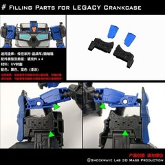 Filler Upgrade Kit For Legacy Skullgrin Crankcase Bomb Buss Clampdown Minerva