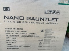 Hot Toys Avengers End Game Nano Gauntlet 1/1 Life Size LMS007 Factory Sealed NEW