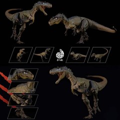 Nanmu Studio Smart Series Allosaurus Action Figure Dinosaur Animal Model Decor