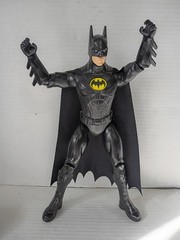 DC Batman The Flash Michael Keaton 12 Inch action figure toy black yellow 1:12
