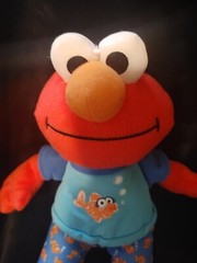 Sesame Street Plush Sleepy Time Elmo So Sleepy Lullaby & Goodnight 2010 Hasbro