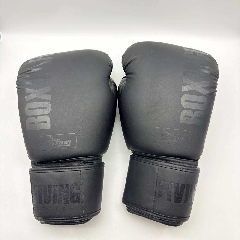NEW❗️FIVING Boxing Gloves for Men and Women Suitable 10oz, Black
