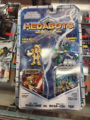 Hasbro Carded 2-pack MEDABOTS lot of 9 sets Action Figures Metabee FemJet