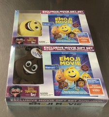 SONY PICTURES ANIMATION ( LOT OF 2 ) THE EMOJI MOVIE EXCLUSIVE GIFT SET