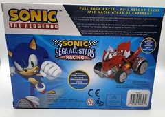 Sonic Sega All-Stars Racing Knuckles The Echidna Pull Back Racer Car 5.25in NEW