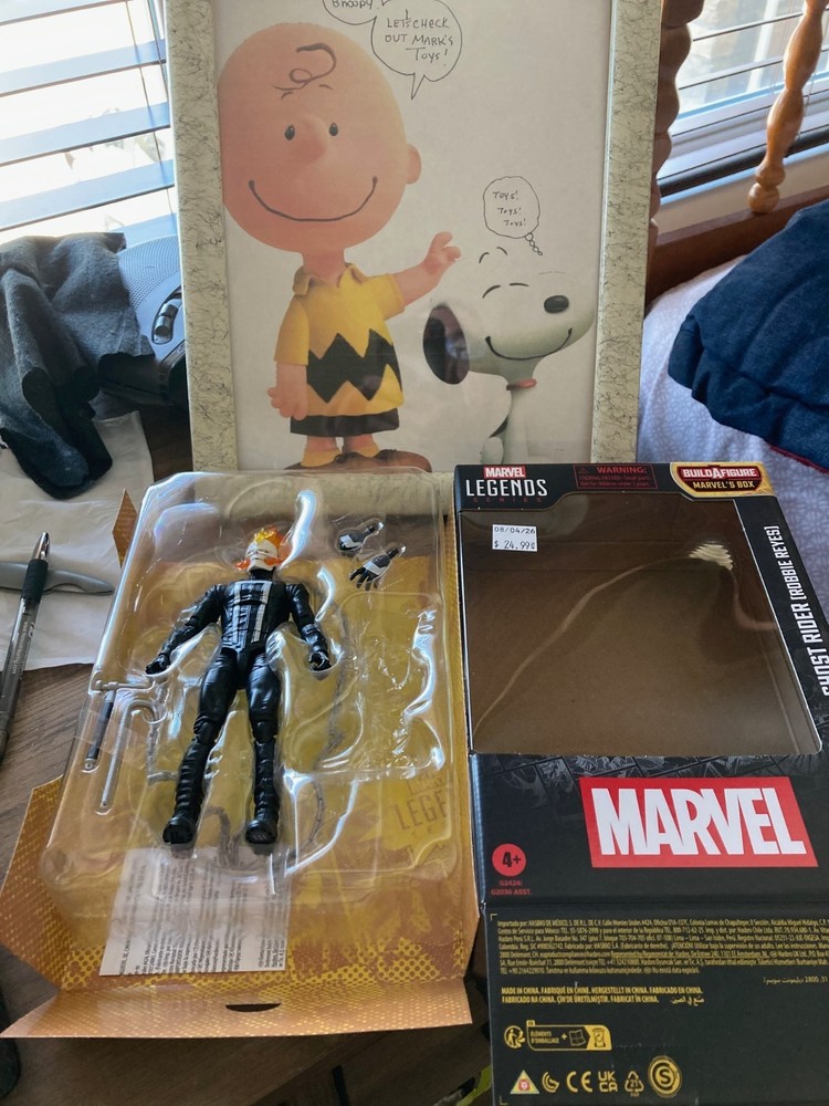 MARVEL LEGENDS “ROBBIE REYES (GHOST RIDER) FIGURE ONLY NO BOX BAF PIECE