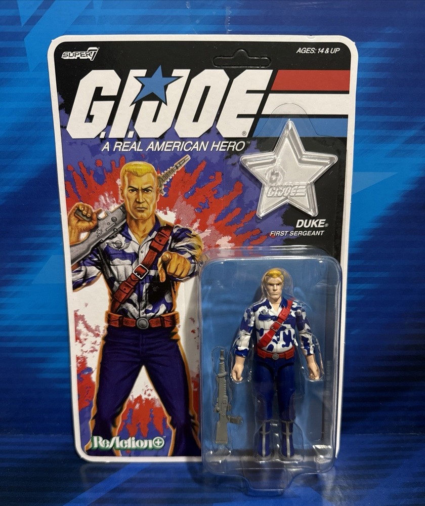 GI JOE SUPER 7 REACTION+ DUKE AMERICA’s 250th CELEBRATION EXCLUSIVE