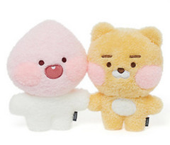 KAKAO Friends Plush Doll Ryan Apeach Choonsik Frodo 13*19 cm Fluffy