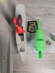 Vintage GI Joe Ghost Strikers Fighter Jet Hasbro 1993 Toy Aircraft Incomplete