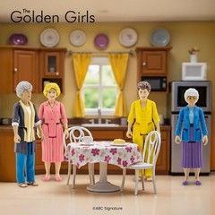 The Golden Girls 3.75-Inch Retro Action Figures | Set Of 4