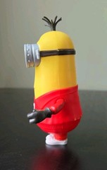 Minions KEVIN in Red Track Jogging suit 2.25″ Figure