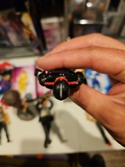 Popy Power Rangers Kagaku Sentai Dynaman Black Chogokin Action Figure Japan VTG