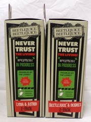 NECA Beetlejuice Beetlejuice Toony Terror 5″ Figure Set Lydia Astrid Delores New