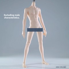 1/6 Male Teenager Body Seamless Muscular Figure 12″ for Phicen Hot Toys TBLeagvr