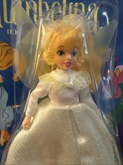 Vintage 1993 Blue Box THUMBELINA Collector Doll NEW Fully Poseable Don Bluth